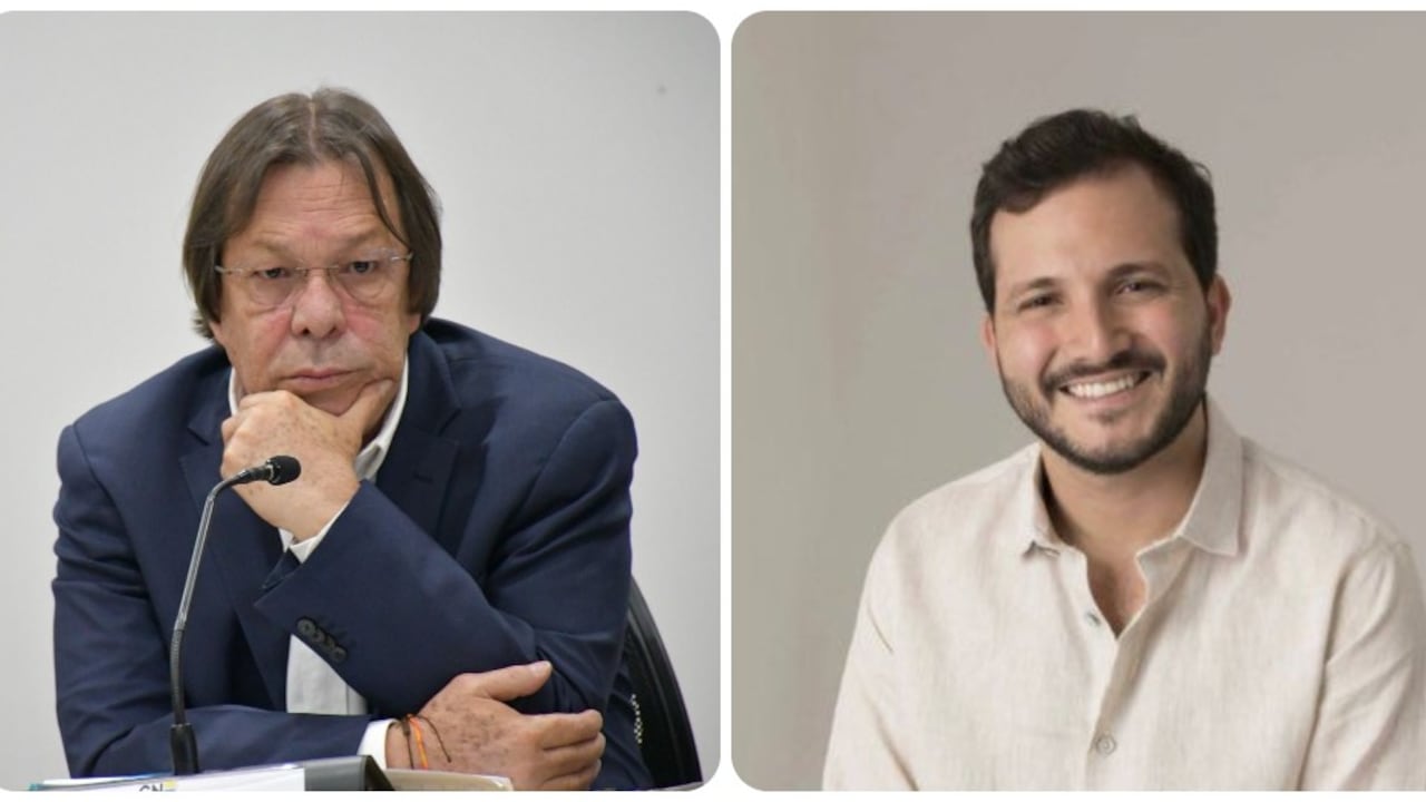 César Lorduy y Samir Radi.