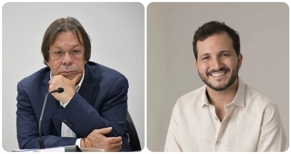 César Lorduy y Samir Radi.