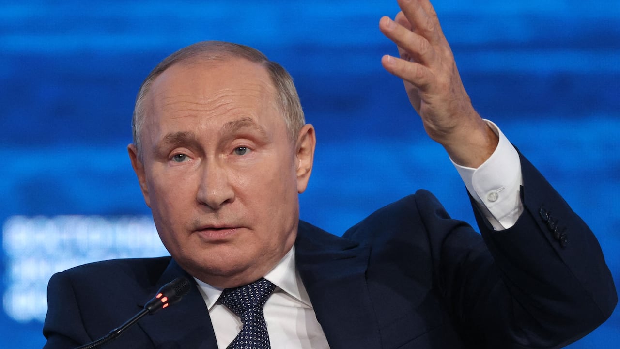 El presidente ruso desató una guerra hace más de medio año en contra de Ucrania.(Photo by Sergei BOBYLYOV / SPUTNIK / AFP)