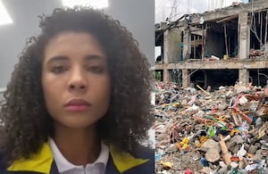 Gobernadora del Chocó, Nubia Carolina Córdoba, y afectaciones por cuenta del terremoto en Chocó.