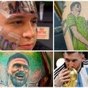 Los peores tatuajes de los argentinos tras el título mundial