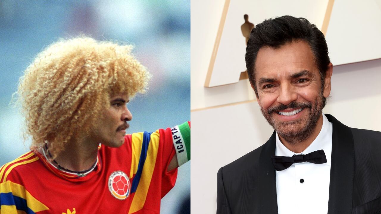 Carlos Valderrama, Eugenio Derbez