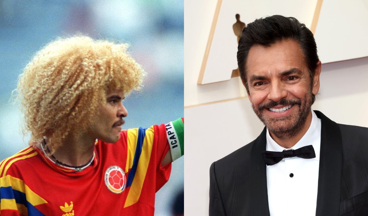 Carlos Valderrama, Eugenio Derbez