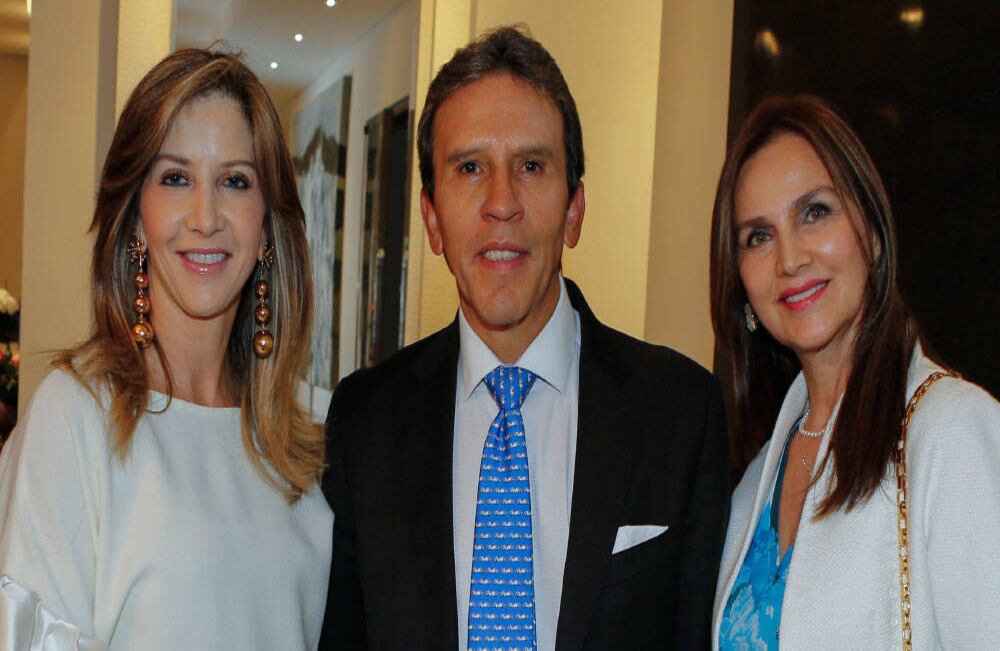 Ingrid Von Halle, Guillermo Rincón y Doris de Rincón.