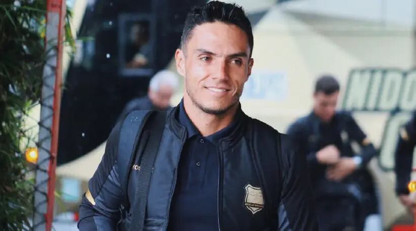 Lucas González en su etapa como entrenador de Águilas Doradas Rionegro.