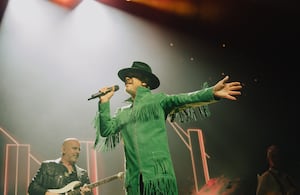 Jamiroquai creó una vibra entera en su regreso a la capital colombiana. Foto: @sophiacarter___