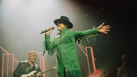Jamiroquai creó una vibra entera en su regreso a la capital colombiana. Foto: @sophiacarter___