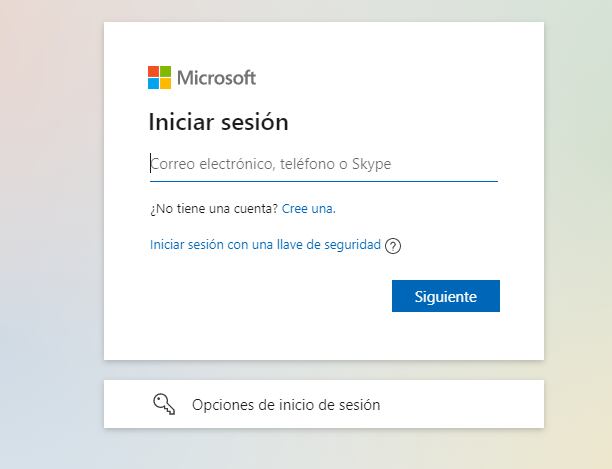 Recuperación cuenta de Hotmail.