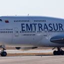 El aparato pertenece a la empresa Emtrasur, una filial de la venezolana Conviasa, bajo sanciones del Departamento del Tesoro de Estados Unidos. Foto: Reuters.