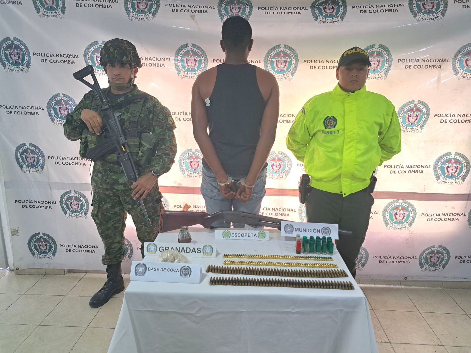 Capturaron a alias Papo, presunto cabecilla de la estructura Ariel Aldana de las disidencias de las Farc.