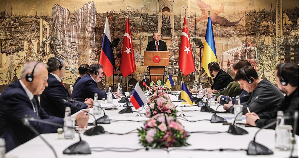 Las delegaciones rusas y ucranianas se reunieron en Turquía para una nueva ronda de negociaciones. 