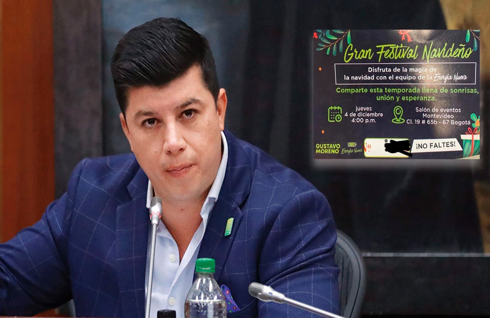 Gustavo Moreno, invitación