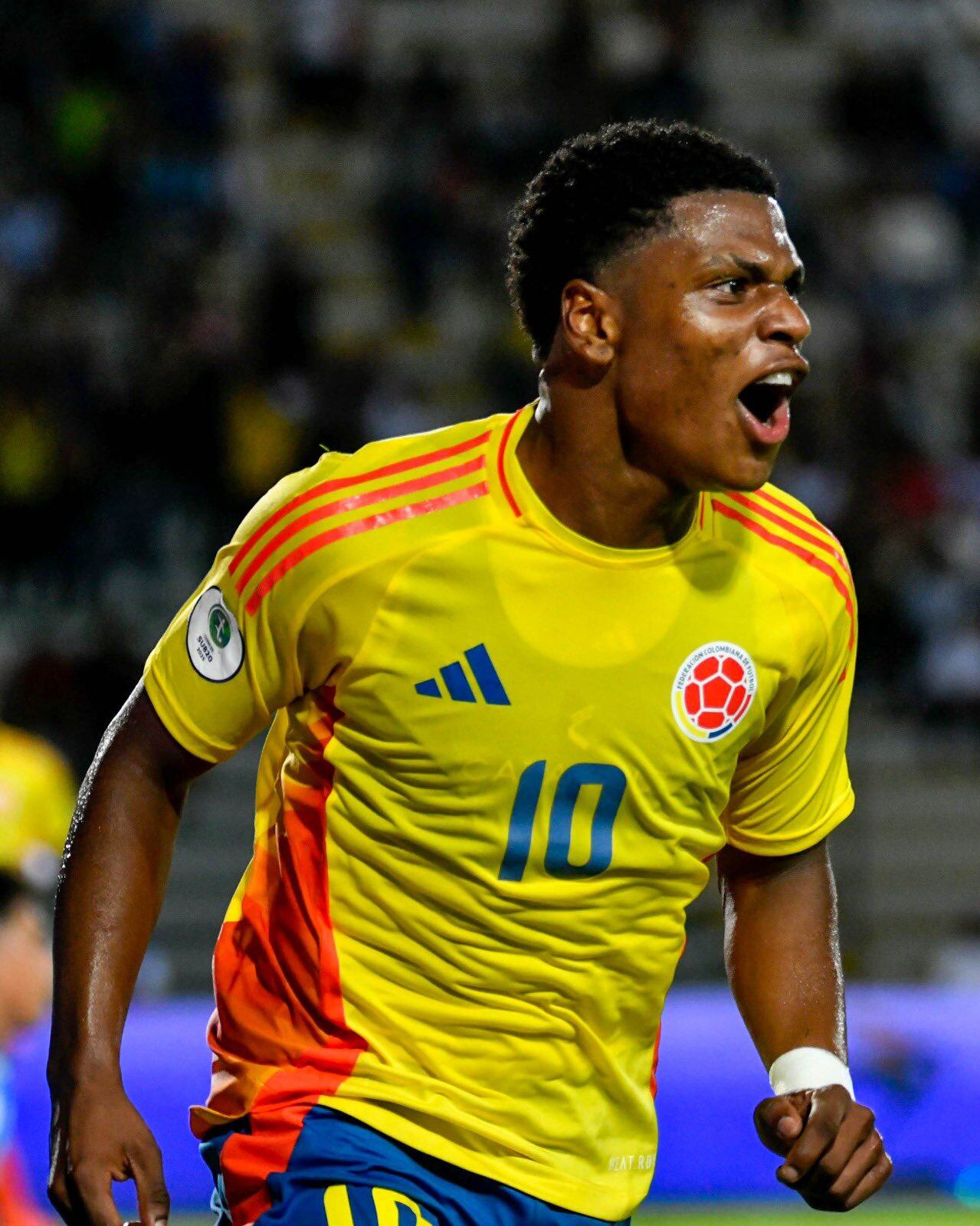 Óscar Perea, figura de la Selección Colombia Sub-20