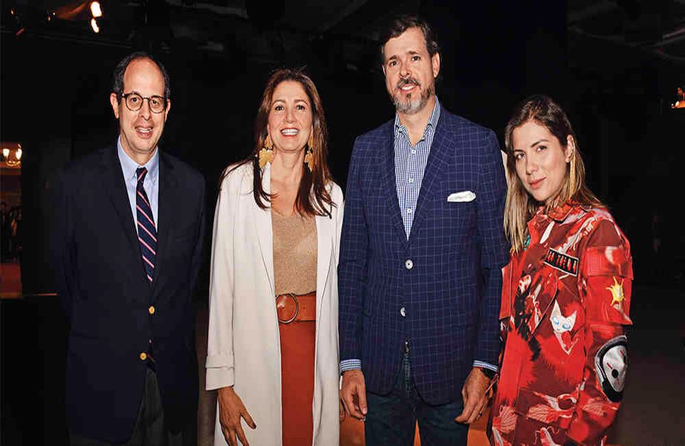 Eduardo Gaitán, Luz Eugenia Gallo, Carlos Eduardo Botero y Leonor Hoyos.