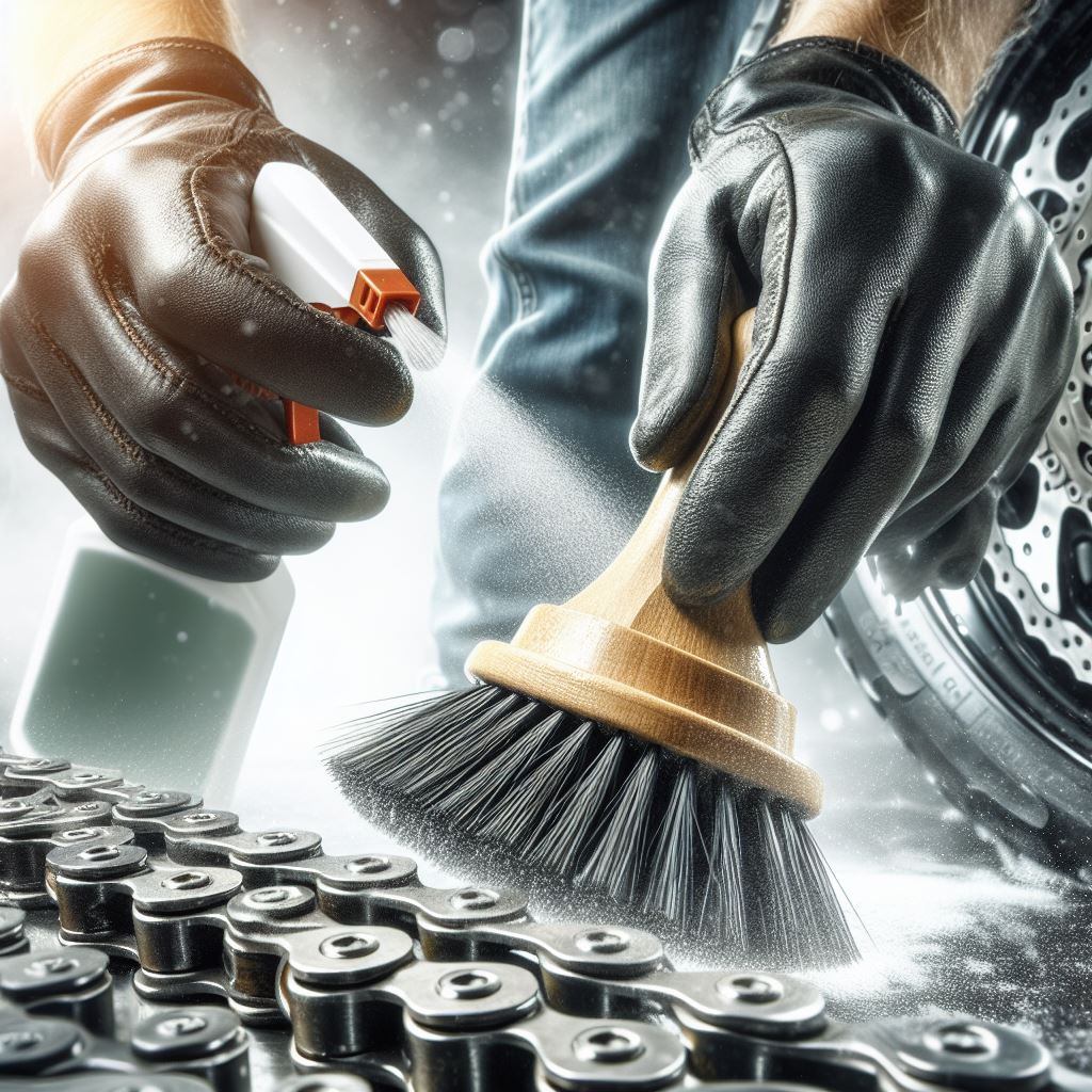 Existen productos especiales para la limpieza del kit de arrastre.