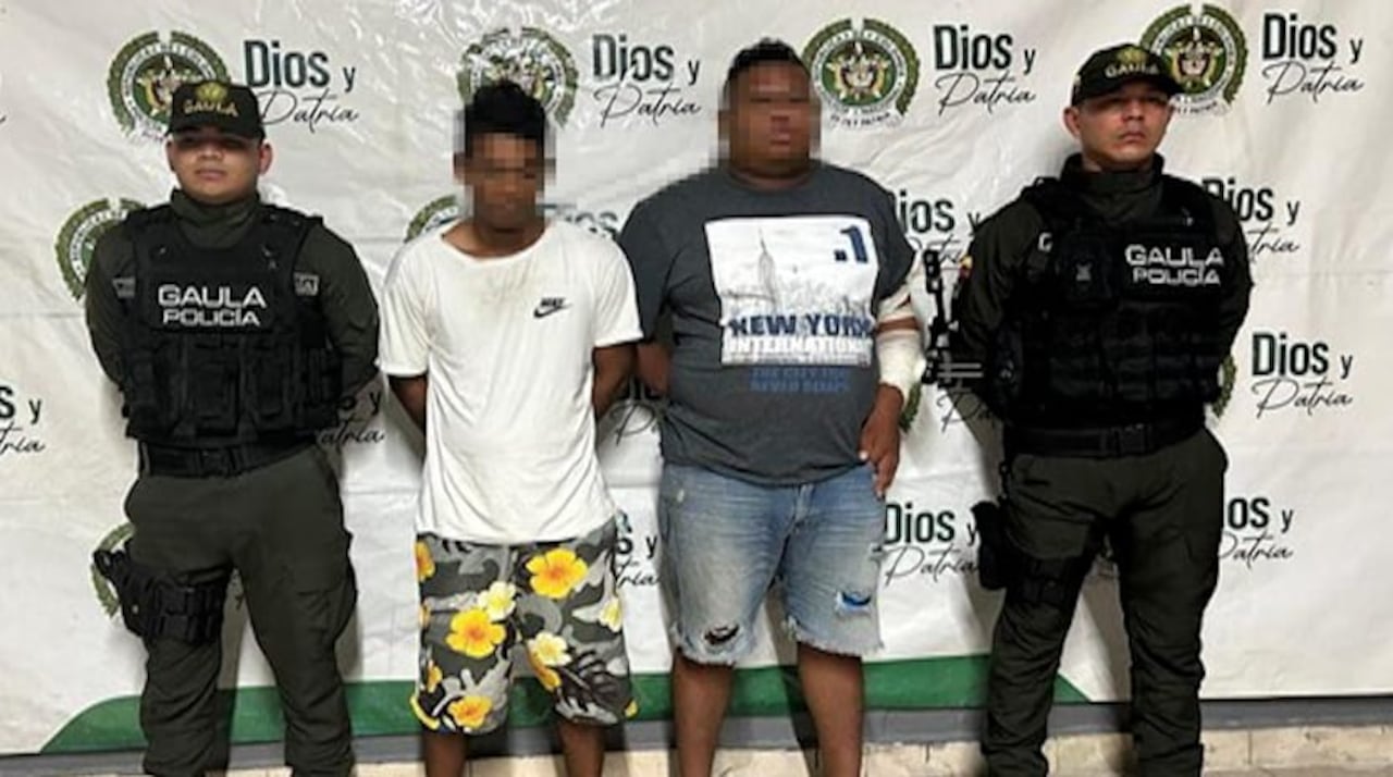 Policía presenta a capturados implicados en secuestro de dos policías en el 2024.