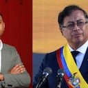 Miguel Polo Polo y Gustavo Petro