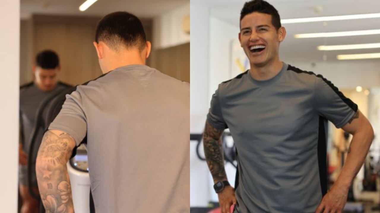 James Rodríguez. Foto: Instagram oficial James Rodríguez (jamesrodriguez10)