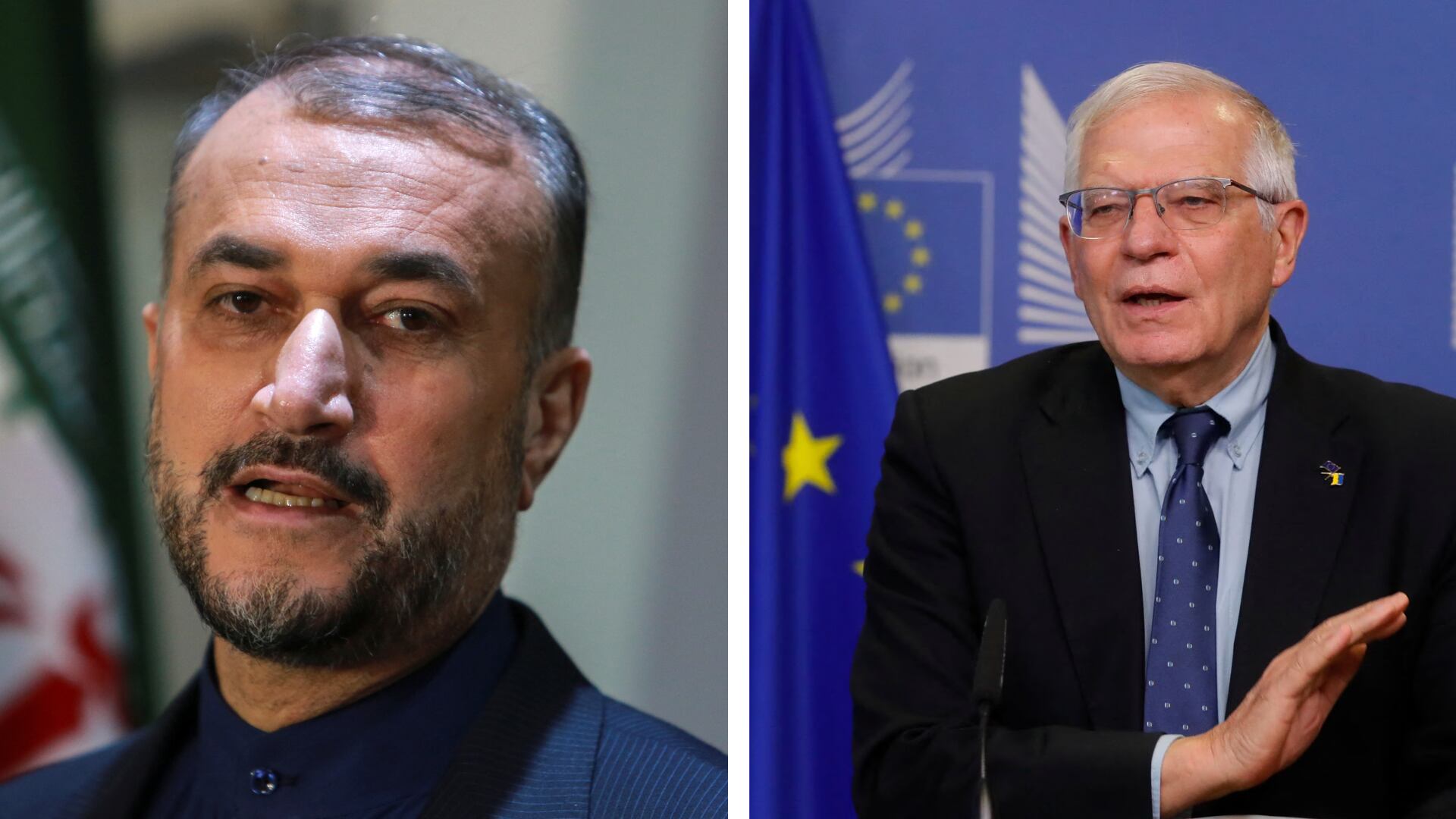 Hossein Amir Abdollahian ha estado hablando con Josep Borrell