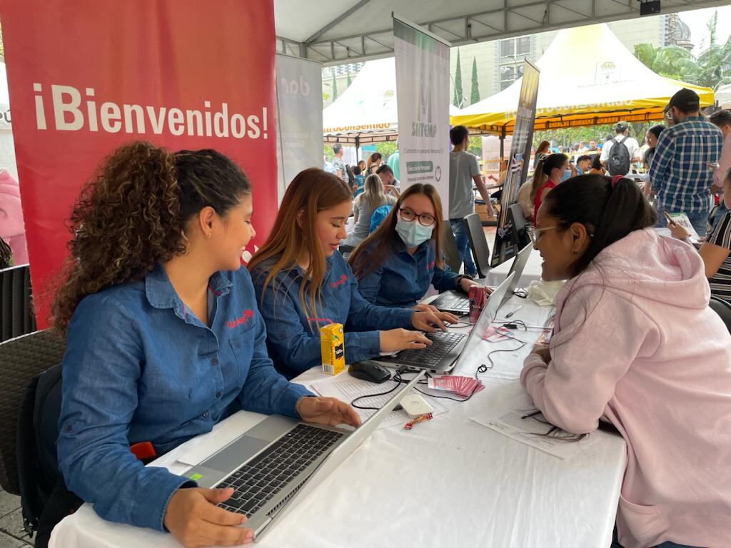 Feria de empleo en Medellín