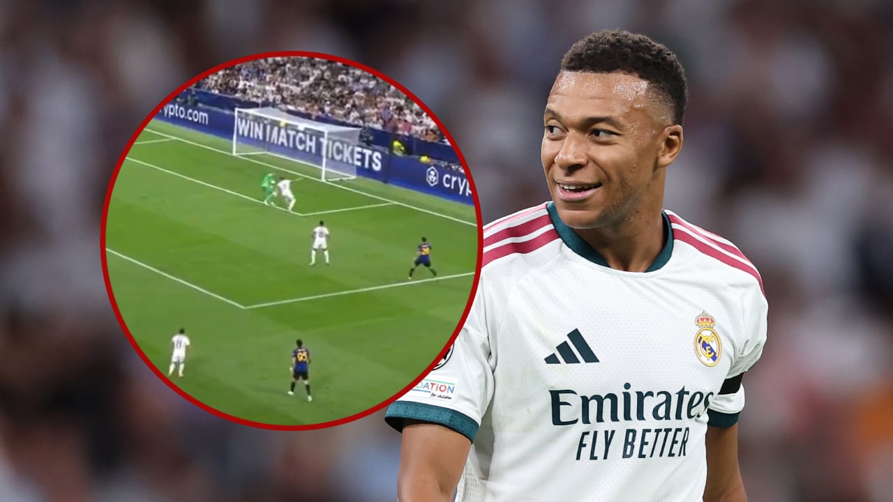 Kylian Mbappé marcó el primer gol del Real Madrid en la Champions League 2026/2027.