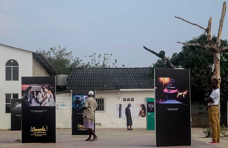 Exposición Champeta! Grito Cultural en San Basilio de Palenque. Foto: Joaquín Sarmiento