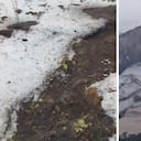 Imagen granizada en Guaca, Santander