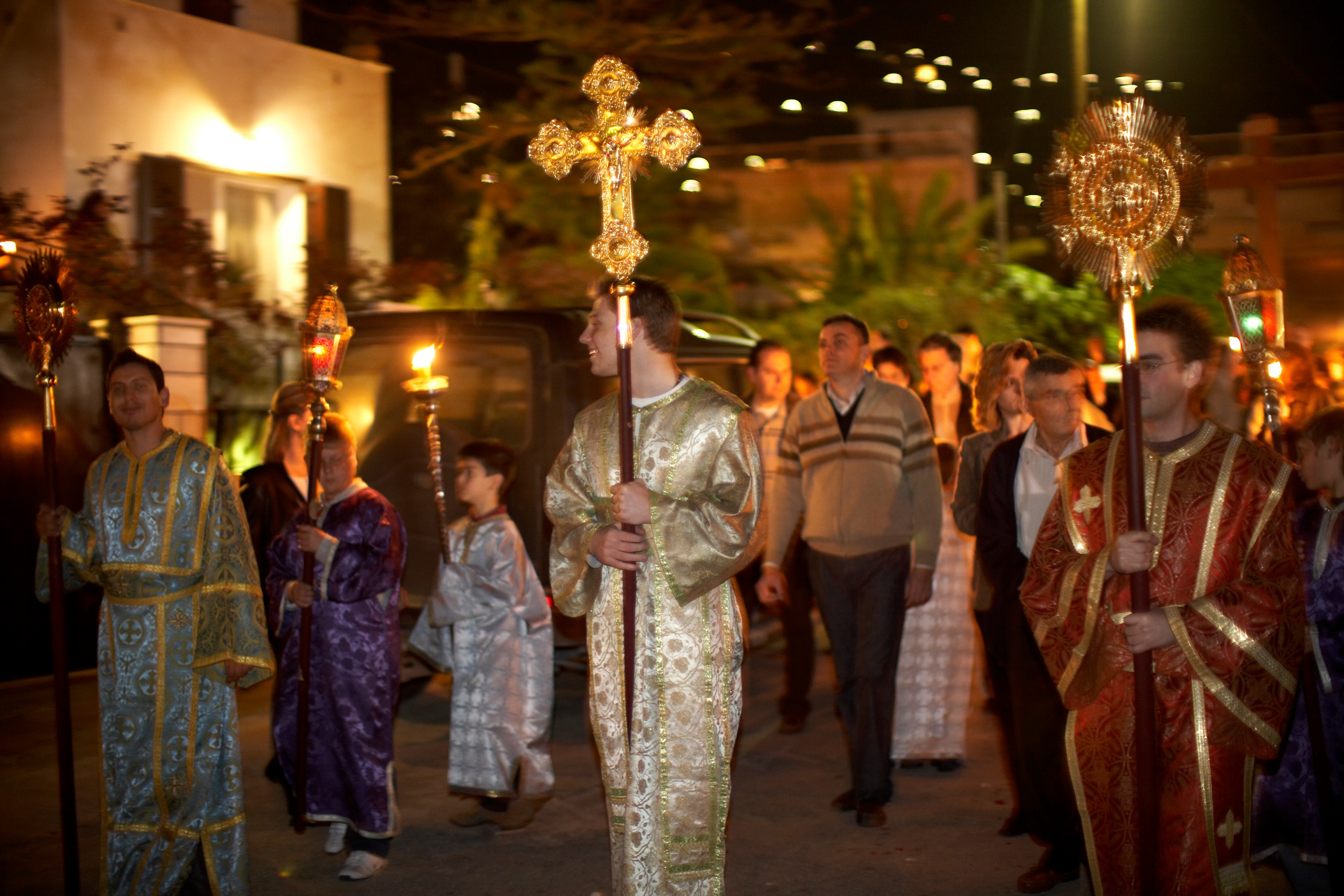 En Semana Santa se realizan procesiones que religiosas.