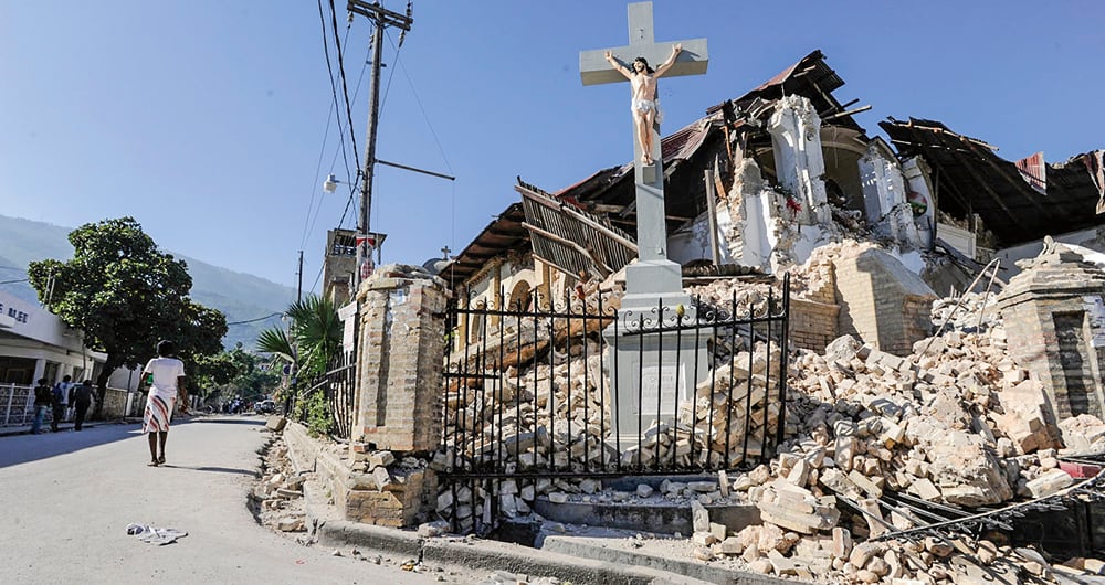 El terremoto de 2010 devastó gran parte de Puerto Príncipe, la capital haitiana. 
