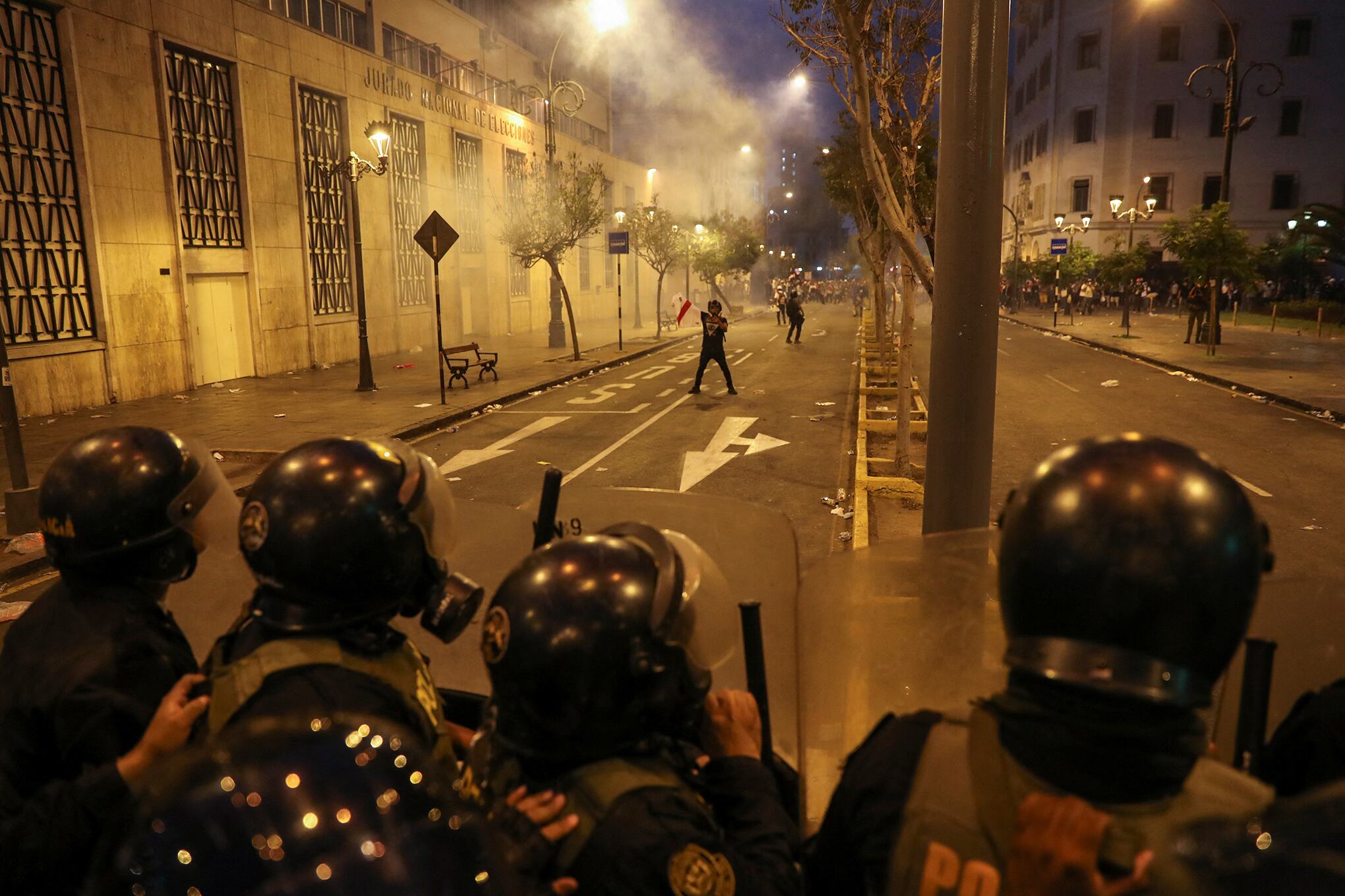 En imágenes : marcha 'Toma Lima' para manifestarse contra la presidenta de Perú, Dina Boluarte