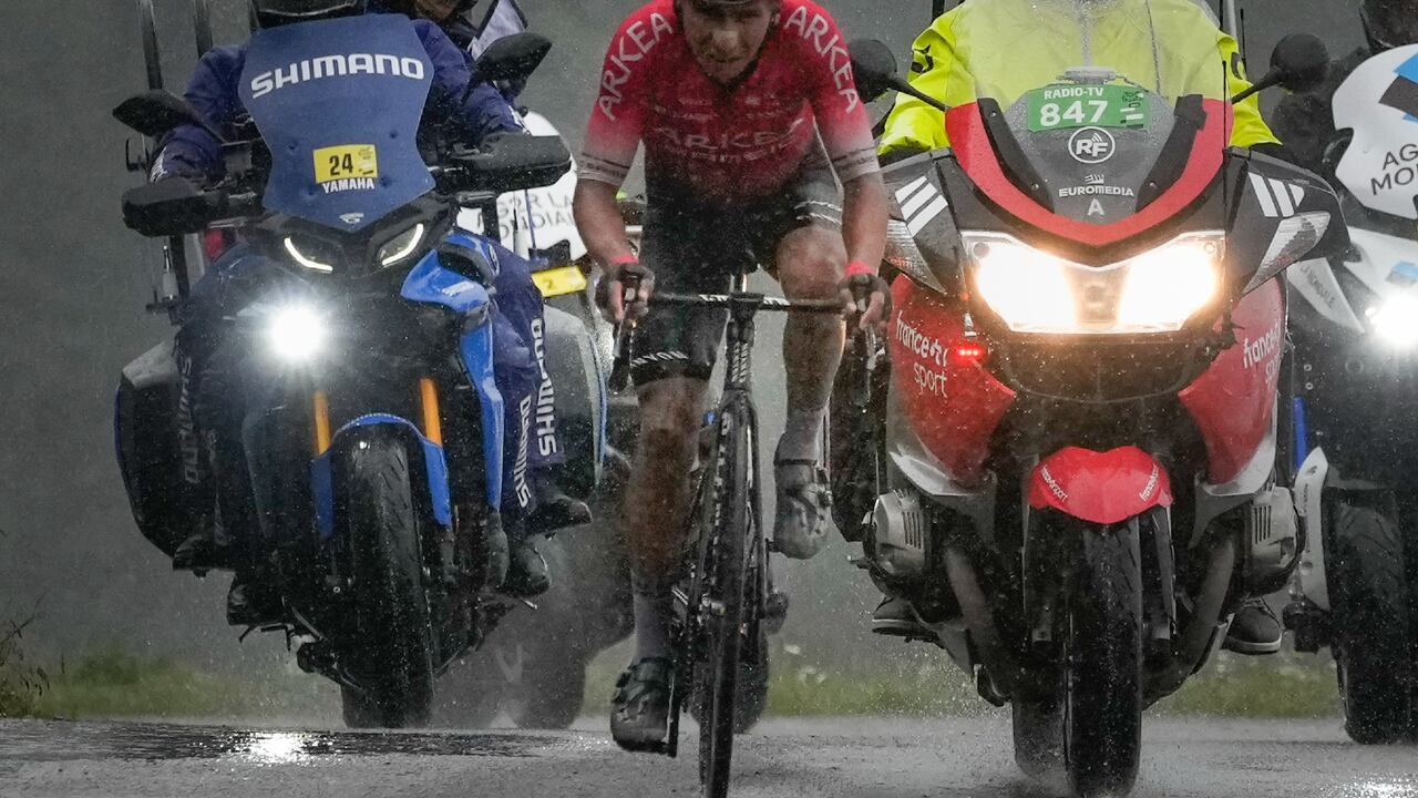Nairo Quintana en el Tour de Francia.
