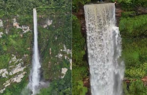 Cascada Salto de Dios, en el Meta.