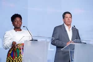 Debate de candidatos a la Vicepresidencia Francia Márquez y Rodrigo Lara