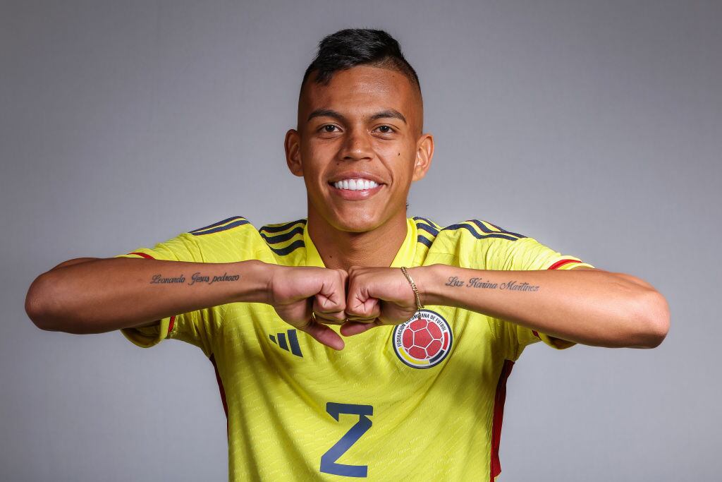 Daniel Pedrozo, jugador de la Selección Colombia Sub-20