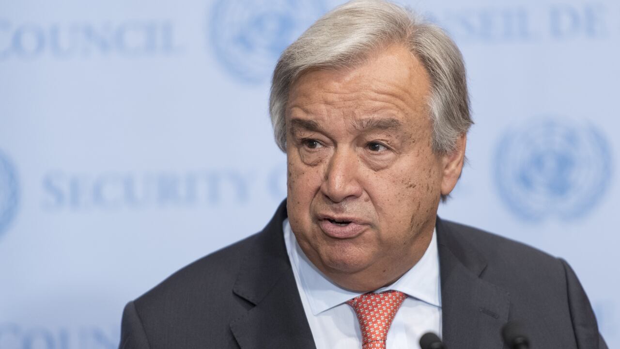 António Guterres, secretario general de Naciones Unidas, denunció que la prensa y la libertad de informar están siendo atacadas en todo el mundo.