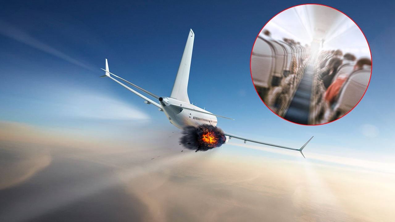 La ubicación al interior de un avión puede ser determinante para sobrevivir a un accidente aéreo.