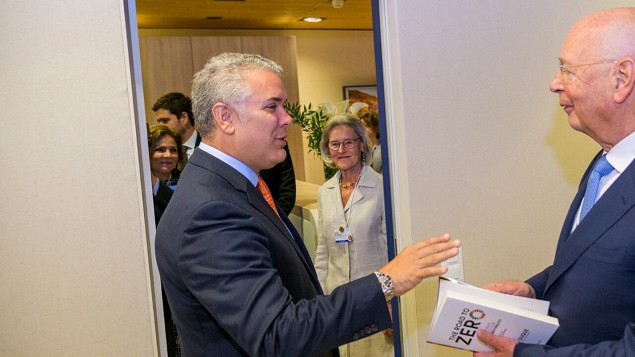 En reunión anual del Foro Económico Mundial, el Presidente Duque consolida el liderazgo de Colombia en la lucha contra el cambio climático, la transición energética y la reactivación segura