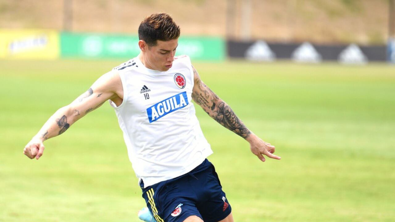 La Selección Colombia tendrá en la mañana de este lunes su última sesión de entrenamiento en Barranquilla