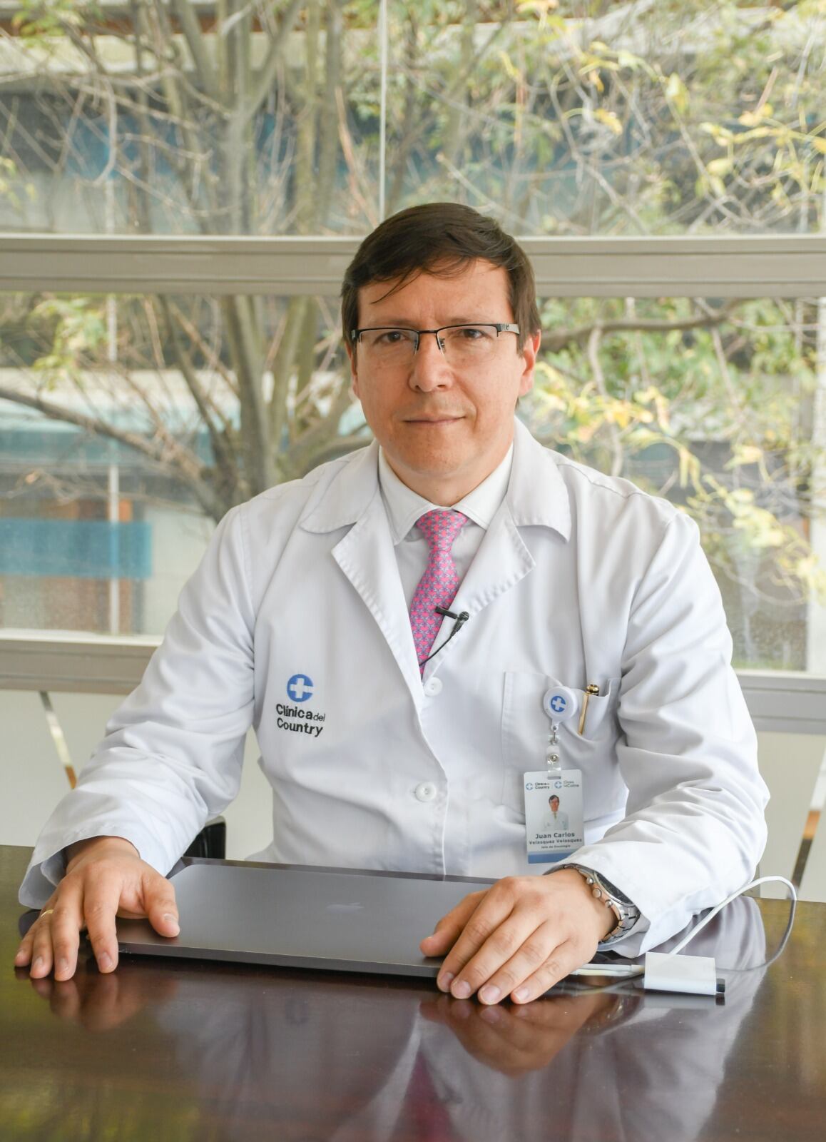 Juan Carlos Velásquez, jefe del centro oncológico de la Clínica del Country