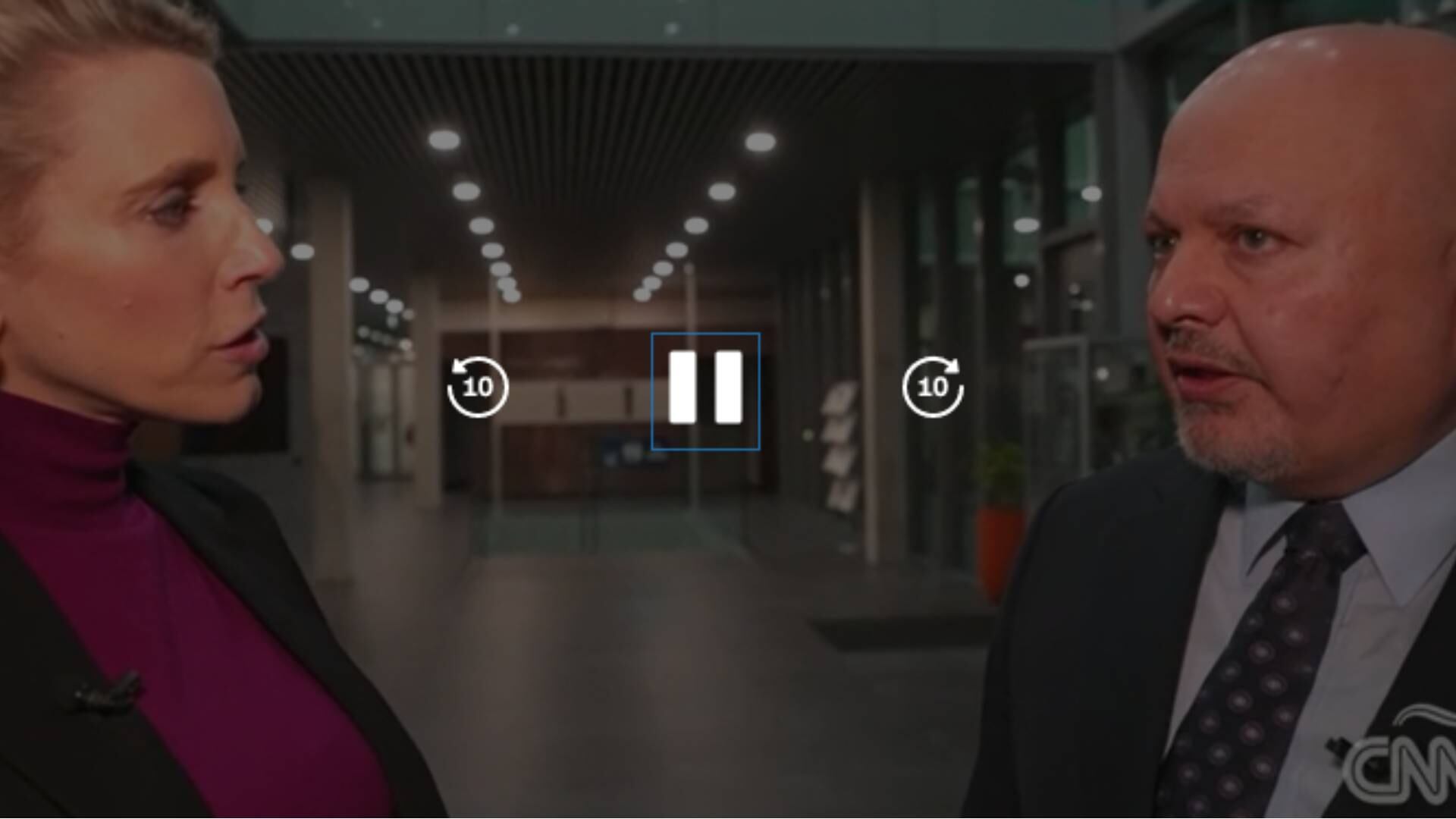 Captura de entrevista de CNN