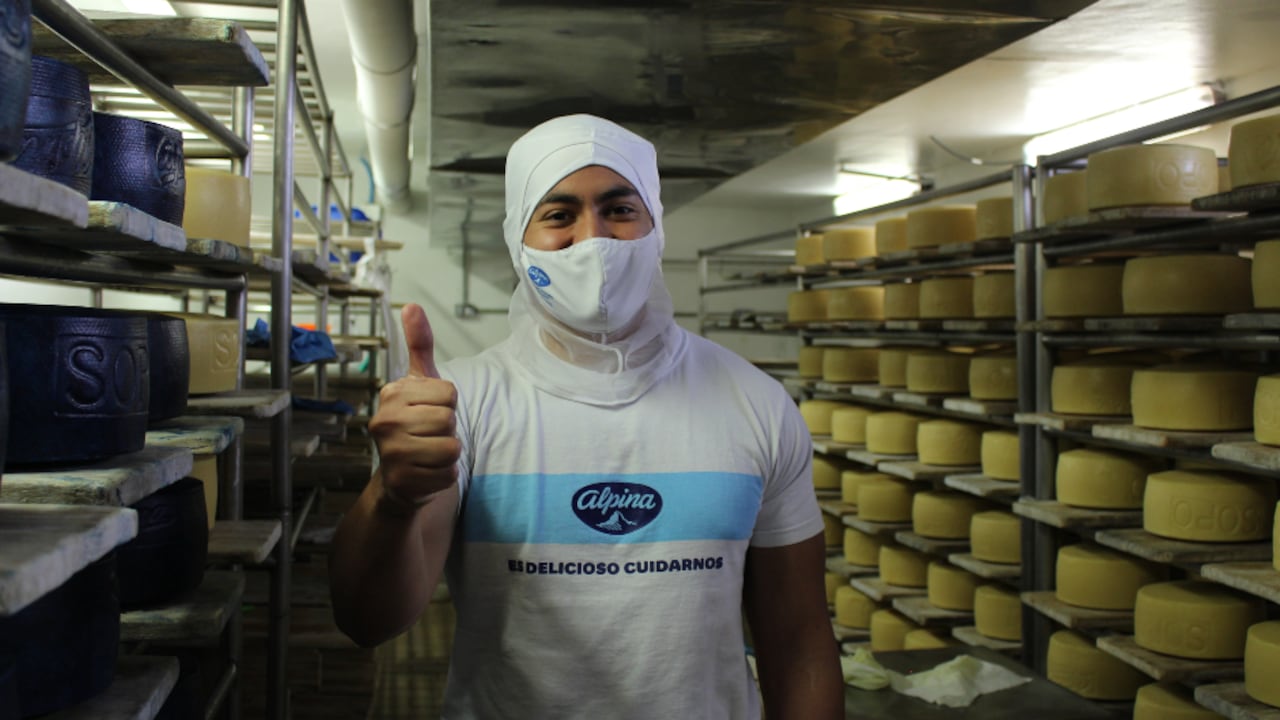 Fábrica de quesos de Alpina
