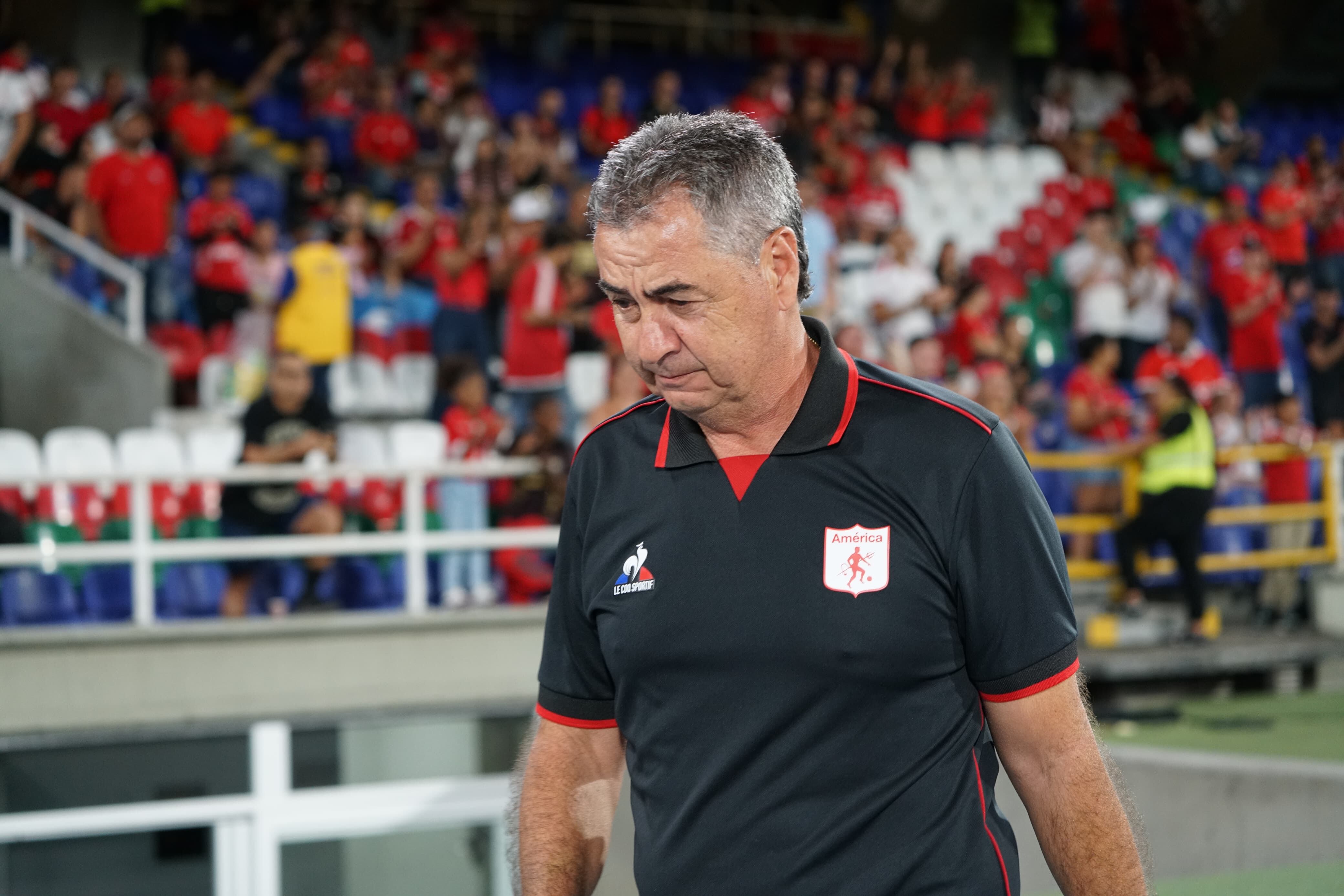 Último partido del 'Polilla' como DT del América de Cali.