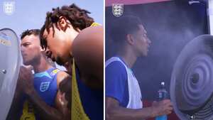 Los ventiladores fueron los mejores aliados de Inglaterra en su primera semana en Qatar