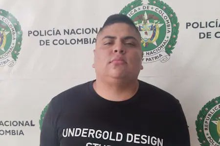 Anderson Navas Jaimes, capturado por muerte a golpes de ingeniero John Jairo Gamboa en Cuadra Play en Bucaramanga.