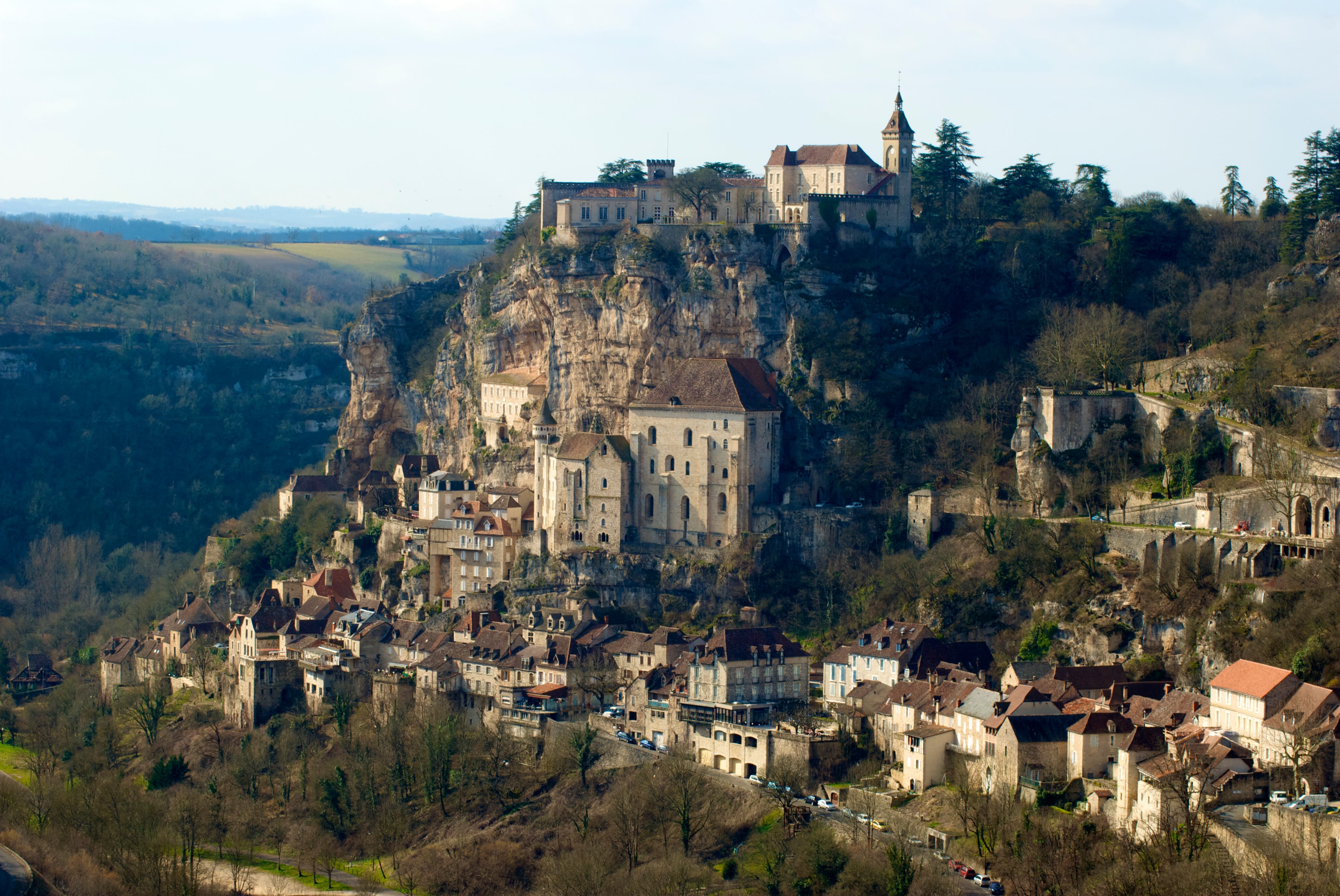 Ciudad medieval de Rocamadour.