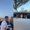 Cristiano Ronaldo carro.