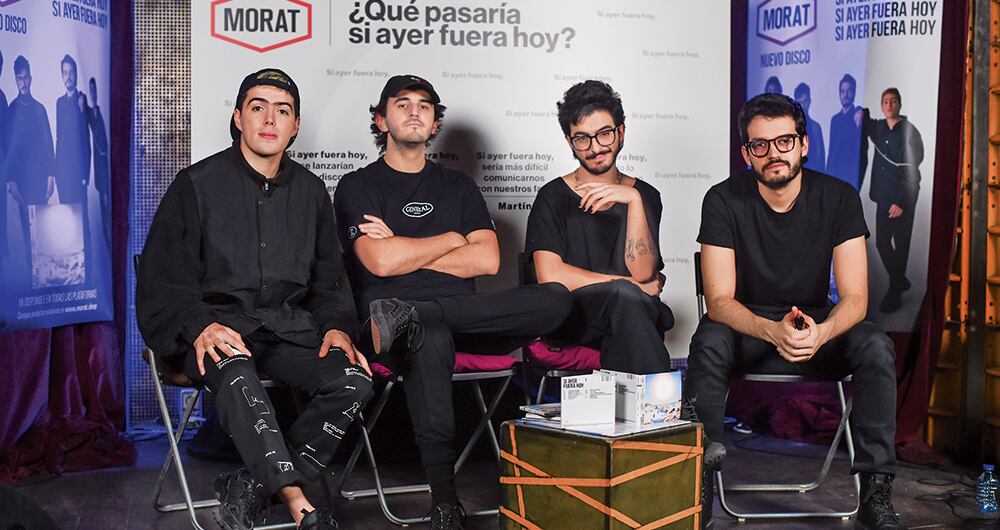 Morat espera disfrutar con el público chileno en la celebración del Festival Viña del Mar. 