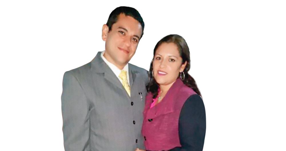 Nelson Núñez y Johana González se conocieron en el colegio y llevaban 20 años de casados.