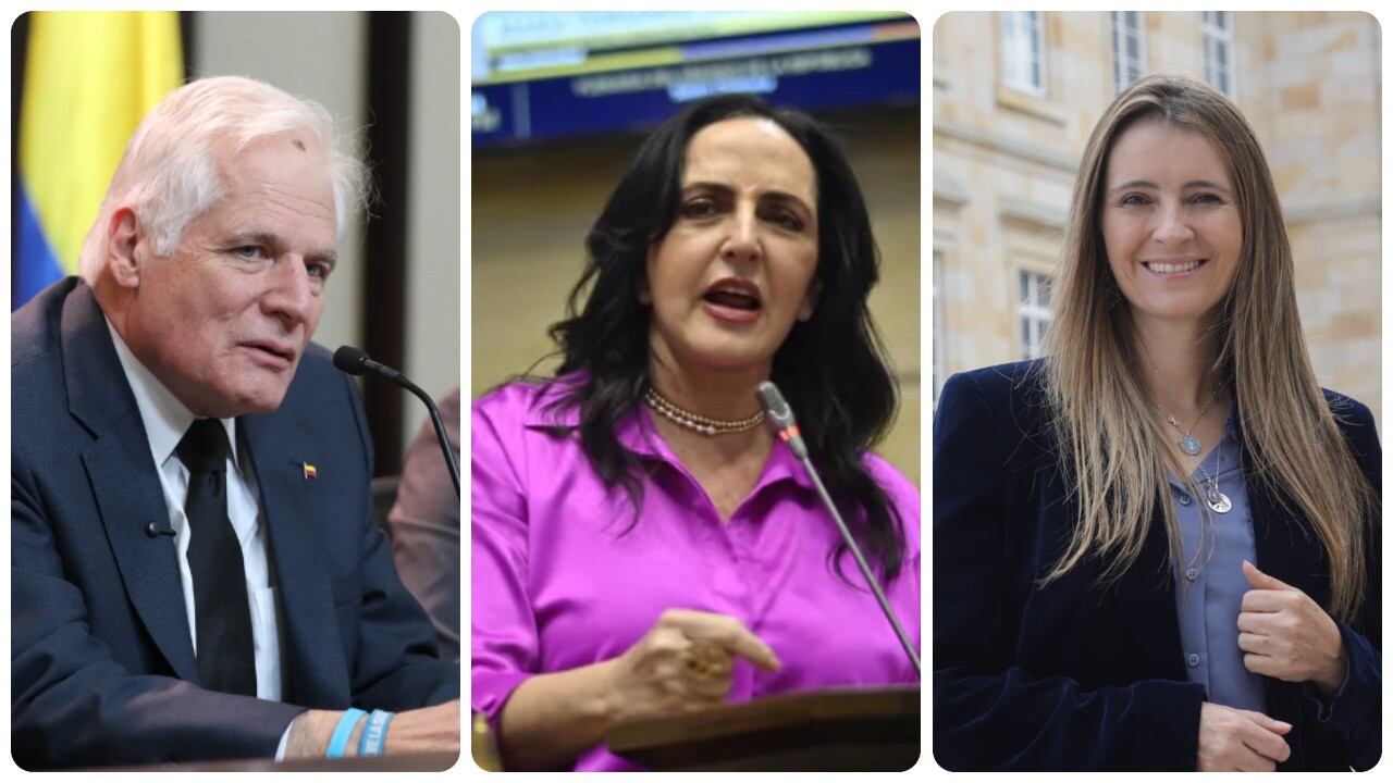 Miguel Uribe, María Fernanda Cabal, Paloma Valencia.