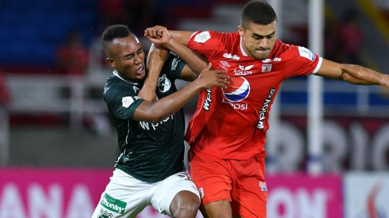 América llega invicto al clásico, mientras que Cali no ha podido ganar en el torneo. Foto: Dimayor.